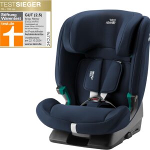 Britax Romer EvolvaFix autokrēsliņš bērniem 76-150cm krāsa Night Blue