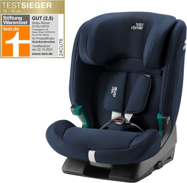Autokreslini.lv | EvolvaFix autokrēsliņš 76-150cm krāsa Night Blue bilde #7