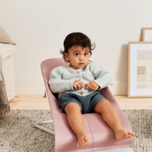 BabyBjorn BLISS šūpuļkrēsls mazuļiem 0-13kg krāsa DUSTY PINK, COTTON Petal Quilt