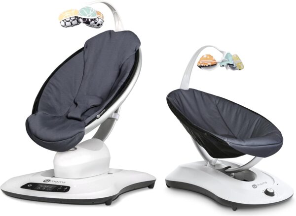 Autokreslini.lv | RockaRoo mazuļu šūpuļkrēsliņš krāsa Mesh Grey bilde #19