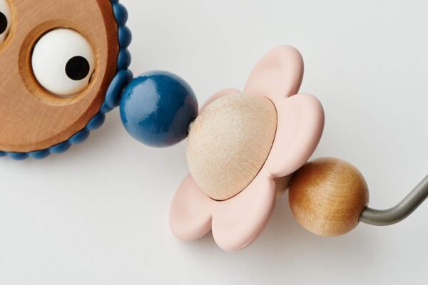 Autokreslini.lv | koka rotaļlieta šūpuļkrēsliņam Googly Eyes pastels bilde #5