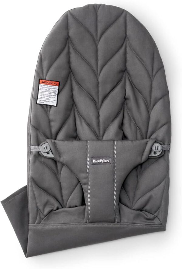 Autokreslini.lv | Babysitter sēžamās daļas pārvalks krāsa Anthracite, Woven Petal quilt bilde #1