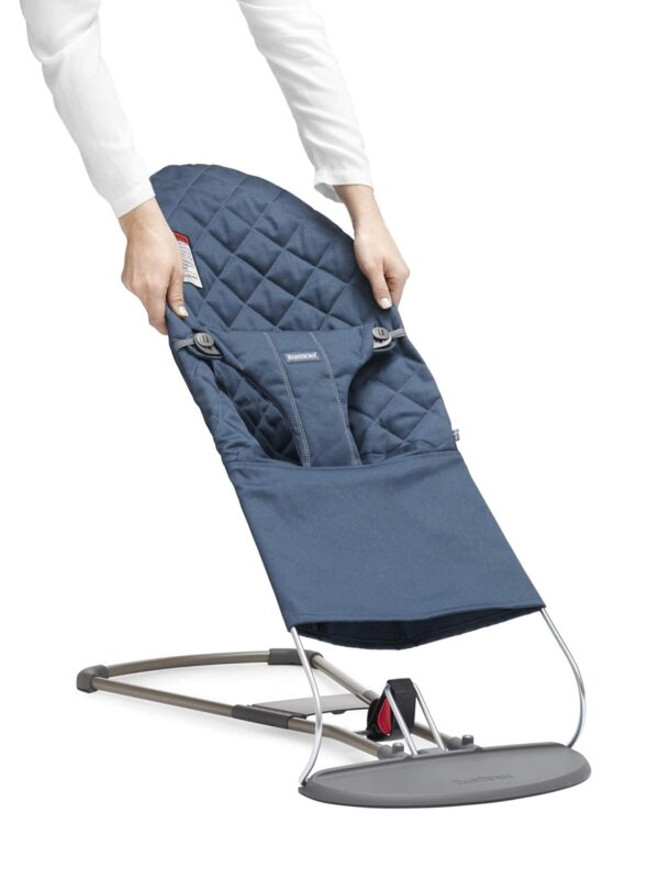 Autokreslini.lv | Babysitter sēžamās daļas pārvalks krāsa Midnight Blue, Woven Classic quilt bilde #3