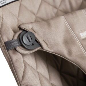 BabyBjorn Bouncer BLISS sēžamās daļas pārvalks krāsa Sand Grey, Woven Classic quilt