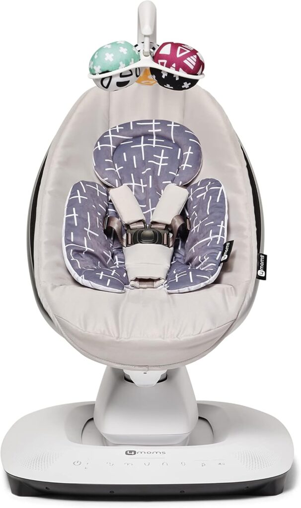 4Moms MamaRoo un RockaRoo mazuļu ieliktnis krāsa Grey Plush