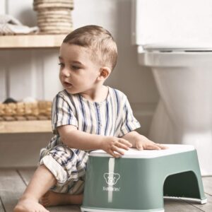 BabyBjorn Safe Step pakāpiens bērniem krāsa Deep Green/White