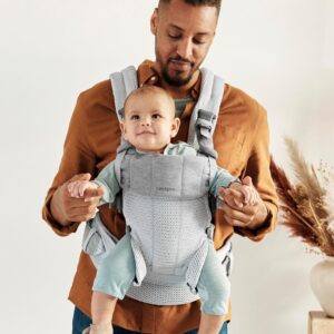 BabyBjorn Harmony ergosoma mazuļiem 0-3gadiem krāsa Silver 3D MESH