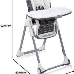 Graco Swift Fold barošanas krēsls krāsa Rubix