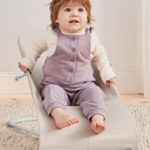 BabyBjorn BLISS šūpuļkrēsls mazuļiem 0-13kg krāsa LIGHT BEIGE, 3D Jersey