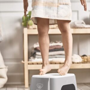 BabyBjorn Safe Step pakāpiens bērniem krāsa Grey/White