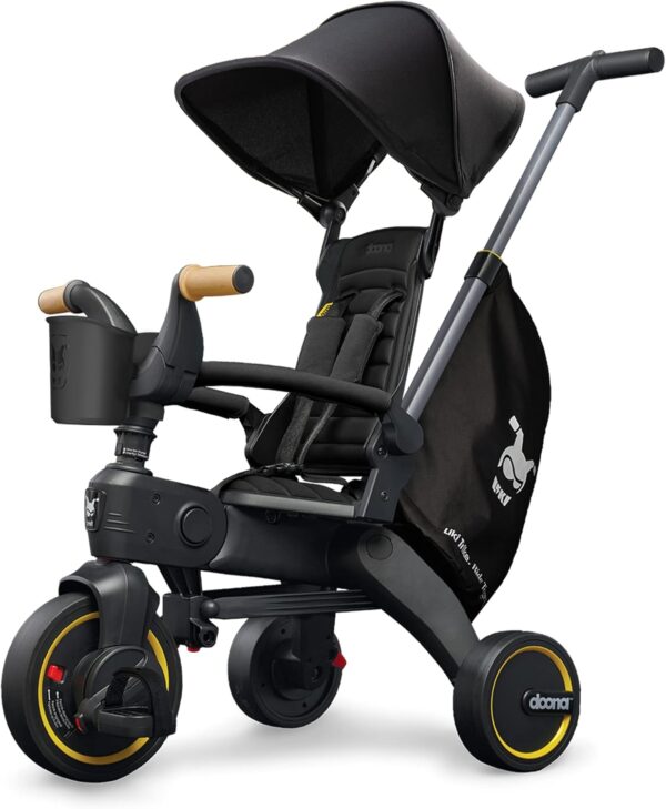 Autokreslini.lv | Liki Trike S5 stumjamais bērnu trīsritenis krāsa Nitro Black bilde #1
