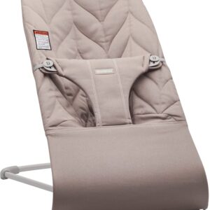 BabyBjorn BLISS šūpuļkrēsls mazuļiem 0-13kg krāsa SAND GREY, COTTON Petal Quilt