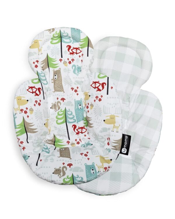 Autokreslini.lv | MamaRoo un RockaRoo mazuļu ieliktnis krāsa Little Forest bilde #1