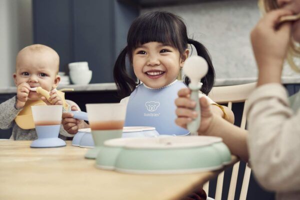 Autokreslini.lv | Dinner Set (šķīvis/dakšiņa/karote/glāzīte un priekšautiņš) un priekšautiņš krāsa Powder Green bilde #13