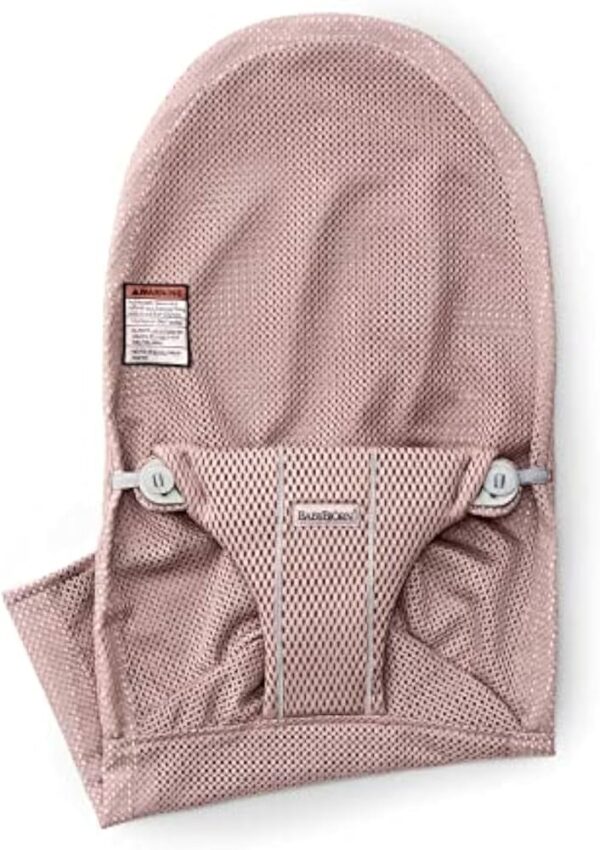 Autokreslini.lv | Babysitter sēžamās daļas pārvalks krāsa Dusty Pink, Mesh bilde #1