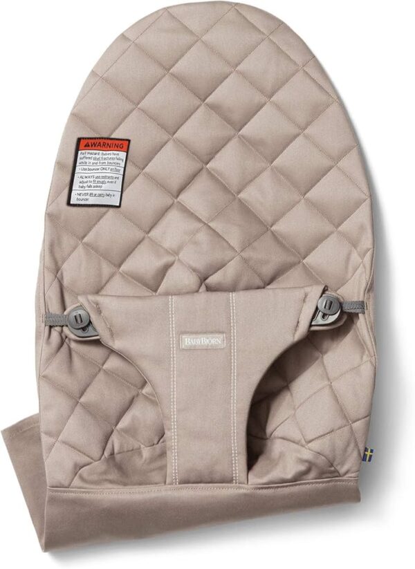 Autokreslini.lv | Babysitter sēžamās daļas pārvalks krāsa Sand Grey, Woven Classic quilt bilde #1