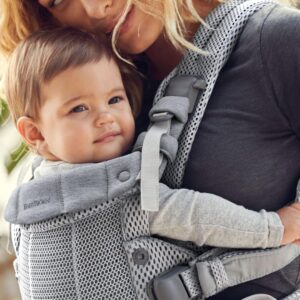 BabyBjorn Harmony ergosoma mazuļiem 0-3gadiem krāsa Silver 3D MESH