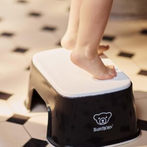 BabyBjorn Safe Step pakāpiens bērniem krāsa Black/White