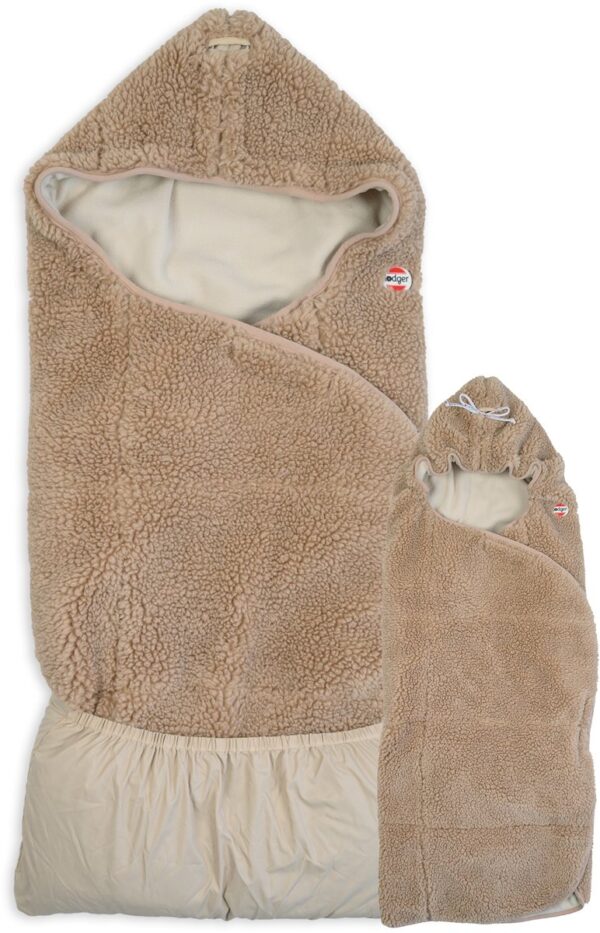 Autokreslini.lv | Wrapper mazuļu ietinamā sedziņa TEDDY krāsa BEIGE bilde #3