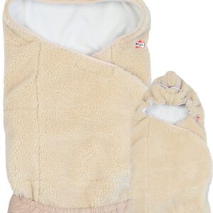 Lodger Wrapper mazuļu ielinamā sedziņa TEDDY krāsa BIRCH