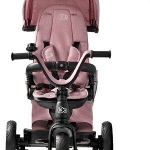 Kinderkraft Easytwist stumjamais trīsritenis bērniem 5in1 krāsa Mauvelous Pink