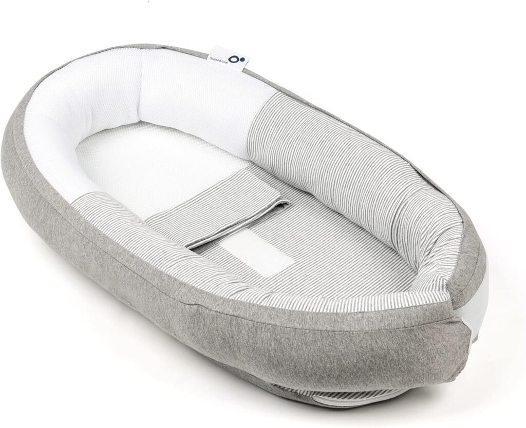 Doomoo Baby Cocoon mazuļu ligzdiņa krāsa Classic Grey