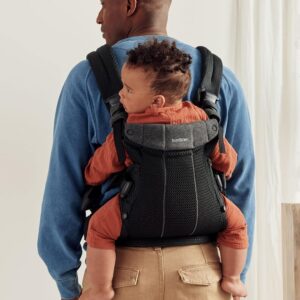 BabyBjorn Harmony ergosoma mazuļiem 0-3gadiem krāsa Black 3D MESH