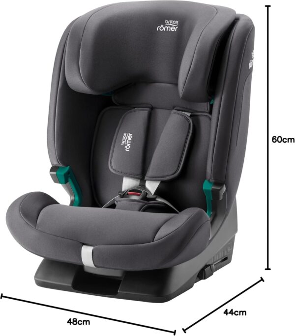 Autokreslini.lv | EvolvaFix autokrēsliņš 76-150cm krāsa Midnight Grey bilde #19