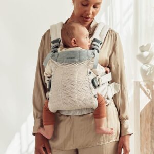 BabyBjorn Harmony ergosoma mazuļiem 0-3gadiem krāsa Cream 3D MESH