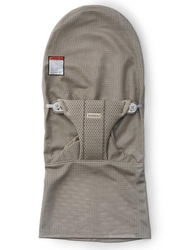 Autokreslini.lv | Babysitter sēžamās daļas pārvalks krāsa Grey Beige, Mesh bilde #3