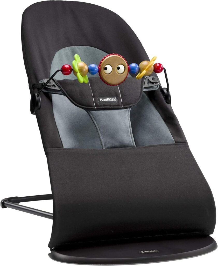 BabyBjorn Wooden Toy For Bouncer koka rotaļlieta šūpuļkrēsliņam Googly Eyes
