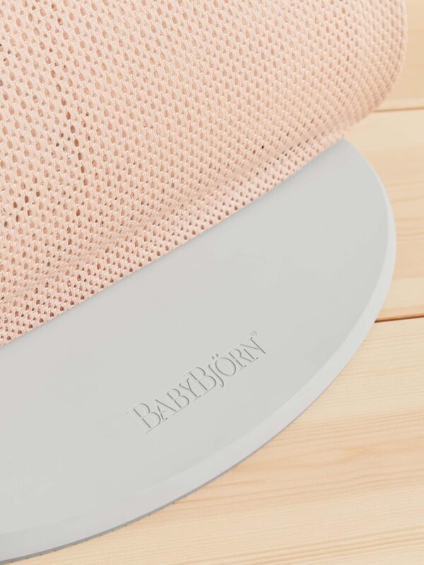 Autokreslini.lv | Babysitter Balance Soft šūpuļkrēsls mazuļiem krāsa Pearly Pink/White, MESH bilde #13