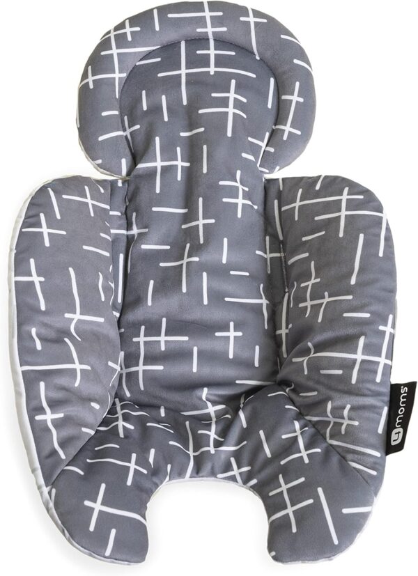 Autokreslini.lv | MamaRoo un RockaRoo mazuļu ieliktnis krāsa Grey Plush bilde #3