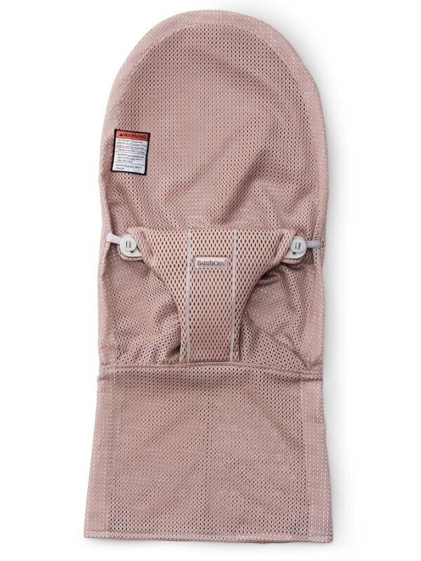 Autokreslini.lv | Babysitter sēžamās daļas pārvalks krāsa Dusty Pink, Mesh bilde #3
