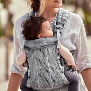 BabyBjorn Harmony ergosoma mazuļiem 0-3gadiem krāsa Silver 3D MESH