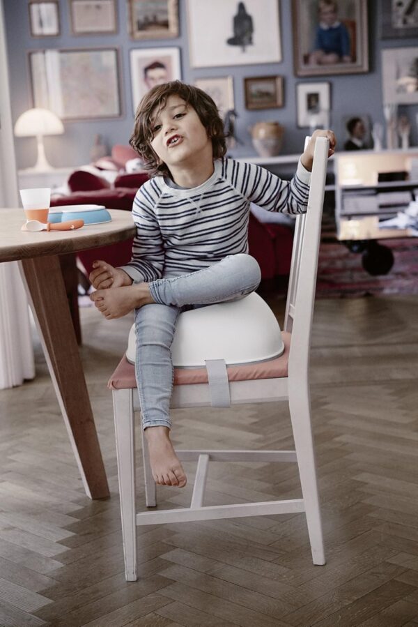 Autokreslini.lv | Booster Seat krēsla paaugstinājums krāsa White bilde #11