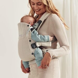 BabyBjorn Harmony ergosoma mazuļiem 0-3gadiem krāsa Cream 3D MESH