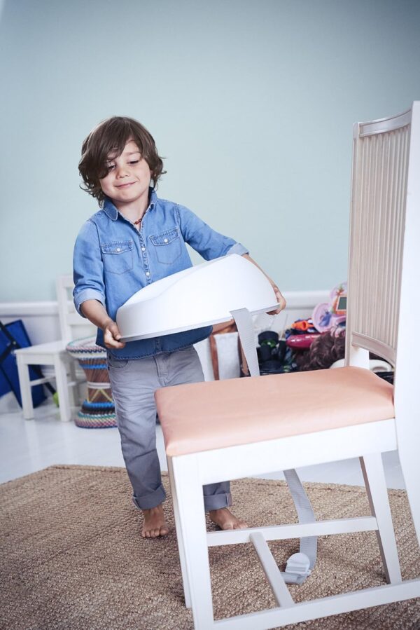 Autokreslini.lv | Booster Seat krēsla paaugstinājums krāsa White bilde #9