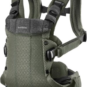 BabyBjorn Harmony ergosoma mazuļiem 0-3gadiem krāsa Dark Green 3D MESH