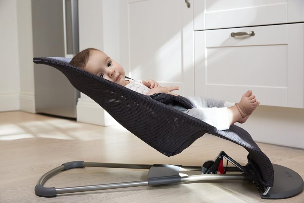BabyBjorn Bouncer BLISS sēžamās daļas pārvalks krāsa Anthracite, Mesh