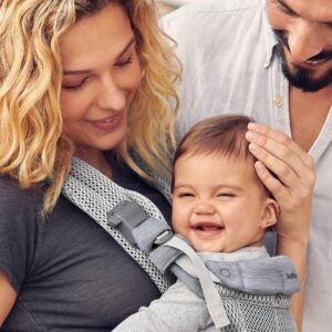 BabyBjorn Harmony ergosoma mazuļiem 0-3gadiem krāsa Silver 3D MESH