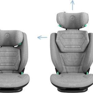 Maxi Cosi RodiFix Pro 2 I-Size autokresliņš bērniem 100-150cm krāsa Authentic Grey