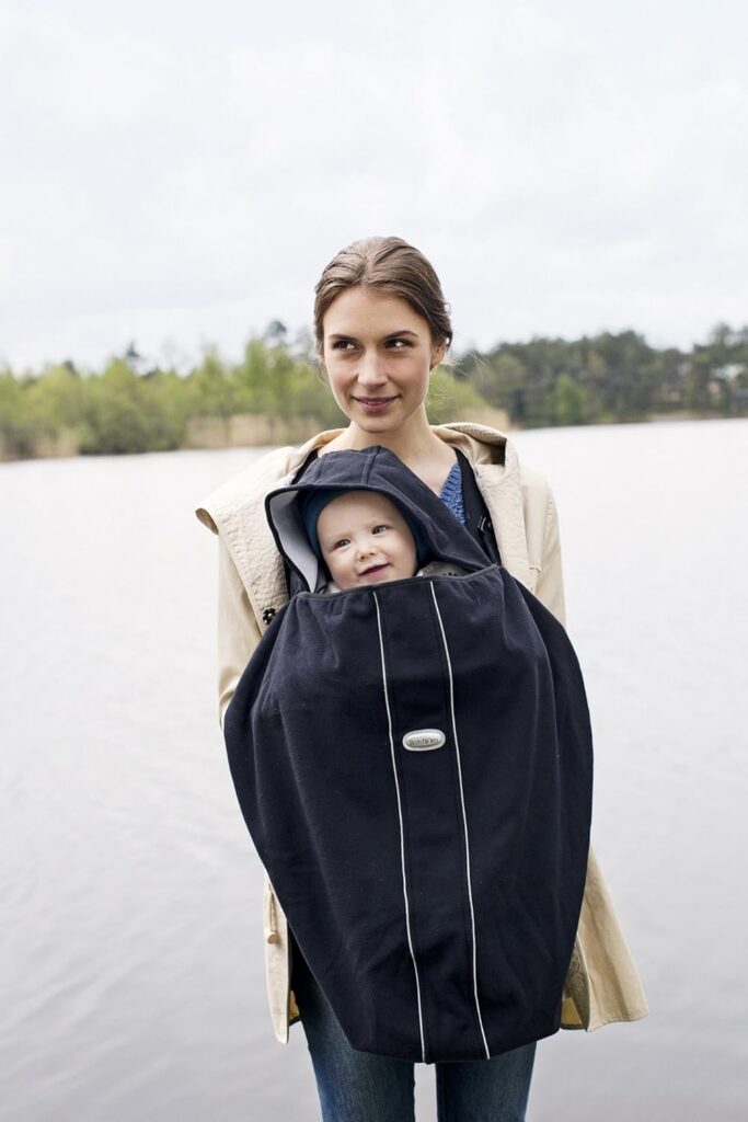 BabyBjorn ergosomas pārvalks krāsa City Black