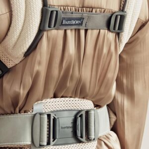 BabyBjorn Harmony ergosoma mazuļiem 0-3gadiem krāsa Cream 3D MESH