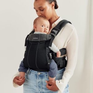 BabyBjorn Harmony ergosoma mazuļiem 0-3gadiem krāsa Black 3D MESH
