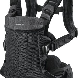 BabyBjorn Harmony ergosoma mazuļiem 0-3gadiem krāsa Black 3D MESH