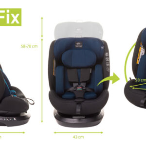 4Baby Roto Fix autokrēsliņš 40-150cm
