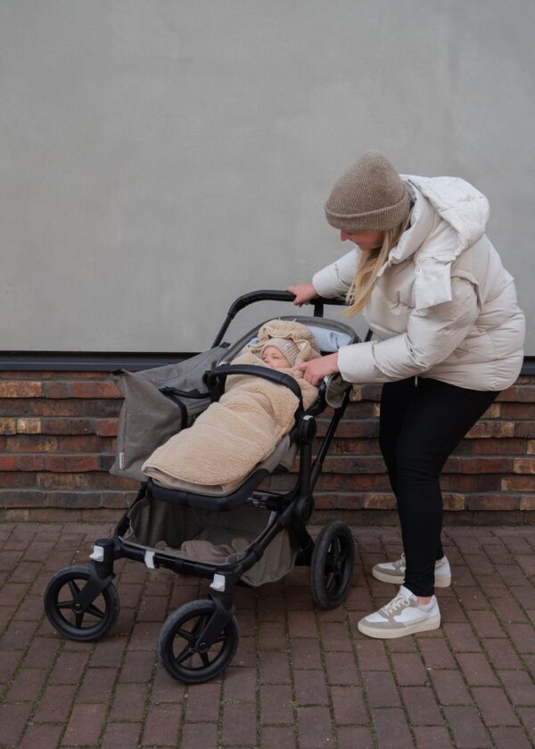 Autokreslini.lv | Wrapper mazuļu ietinamā sedziņa TEDDY krāsa BEIGE bilde #25