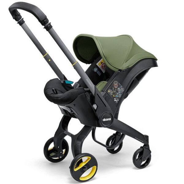 Autokreslini.lv | I I-Size autokrēsliņš/ratiņi bērniem 40-85cm krāsa Desert Green bilde #9