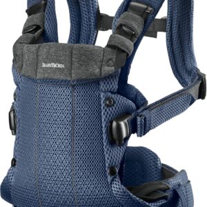 BabyBjorn Harmony ergosoma mazuļiem 0-3gadiem krāsa Navy Blue 3D MESH